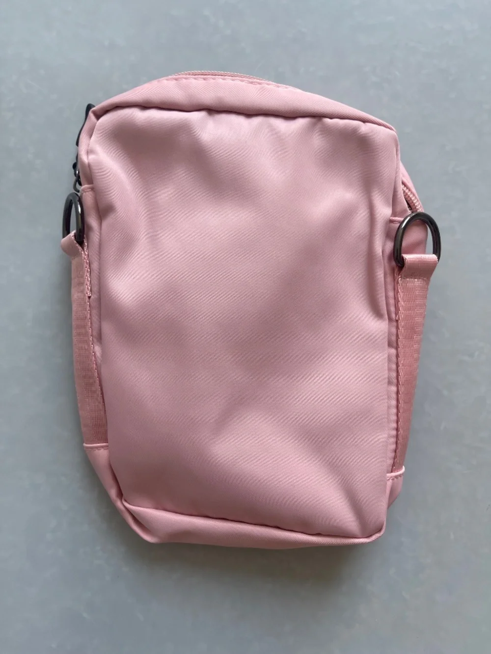 PORJOUR Pink Crossbody Bag Adjustable Strap Lightweight Travel Shoulder Purse